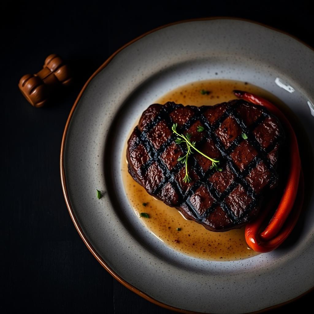 Grilovaný hovädzí steak